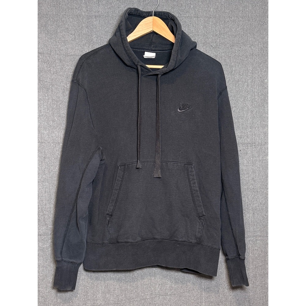 Nike Sportswear Club Fleece‎ Hoodie Mens Medium Black Pullover DA0023-010